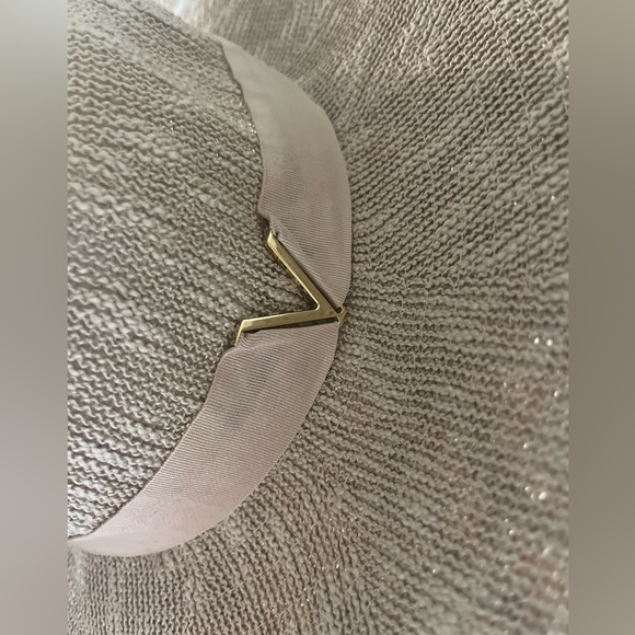 Vince Camuto polyester rim hat NWT: adjustable.4” rim - Picture 2 of 9